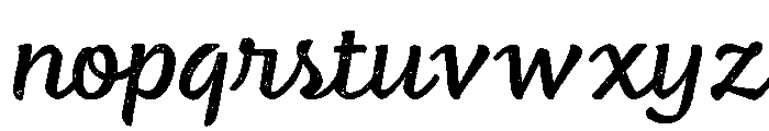 Feltro Texture 1 Font LOWERCASE