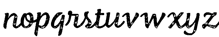 Feltro Texture 2 Font LOWERCASE
