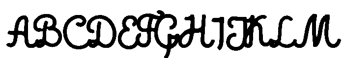 Felway Vintage Font UPPERCASE