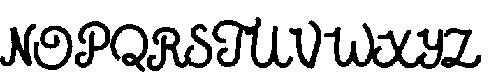 Felway Vintage Font UPPERCASE