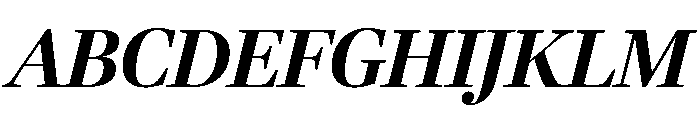 Fenway Banner Bold Italic Font UPPERCASE