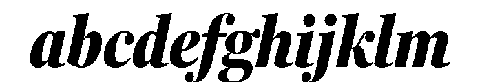 Fenway Banner Compressed Black Italic FONT