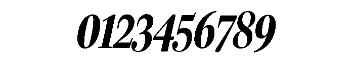Fenway Banner Compressed Bold Italic Font OTHER CHARS