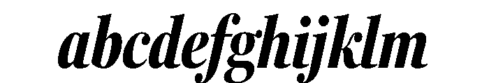 Fenway Banner Compressed Bold Italic FONT