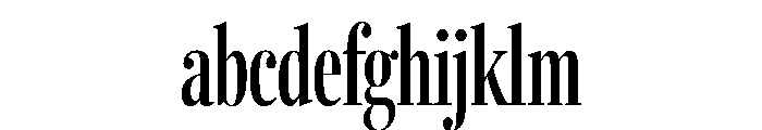 Fenway Banner Compressed Regular FONT