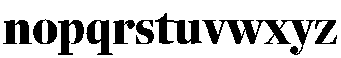 Fenway Banner Condensed Black Font LOWERCASE