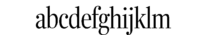 Fenway Banner Condensed Light FONT
