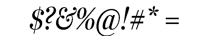 Fenway Banner Condensed Regular Italic Font OTHER CHARS