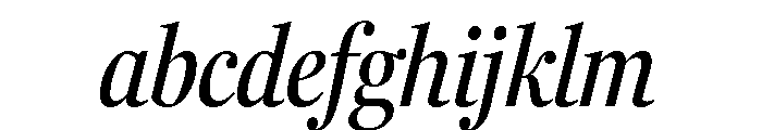 Fenway Banner Condensed Regular Italic FONT