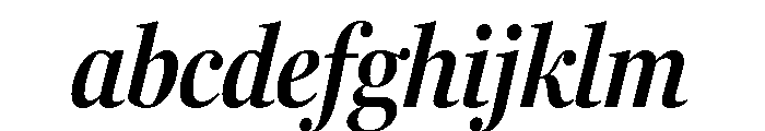 Fenway Banner Condensed Semi Bold Italic FONT