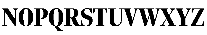 Fenway Banner Extra Condensed Black Font UPPERCASE