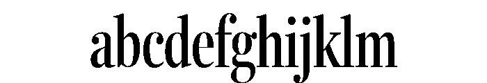 Fenway Banner Extra Condensed Regular FONT