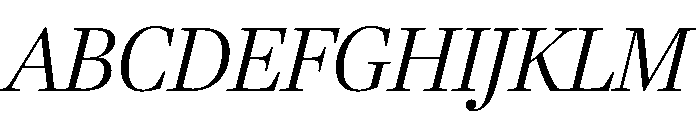 Fenway Banner Light Italic Font UPPERCASE