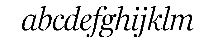 Fenway Banner Light Italic FONT