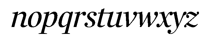 Fenway Banner Regular Italic Font LOWERCASE