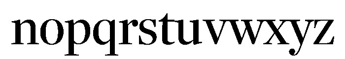 Fenway Banner Regular Font LOWERCASE