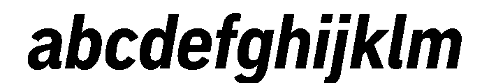 Ff Din Paneuropean Extra Bold Italic FONT