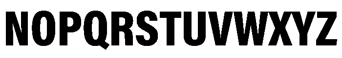 Ff Din Paneuropean Extra Bold Font UPPERCASE