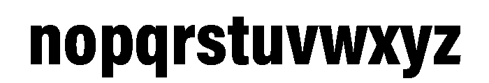 Ff Din Paneuropean Extra Bold Font LOWERCASE