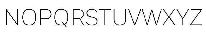 Ff Din Paneuropean Extra Light Font UPPERCASE