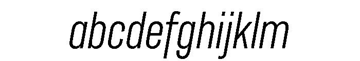 Ff Din Paneuropean Light Italic FONT