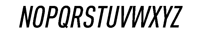 Ff Din Paneuropean Medium Italic Font UPPERCASE