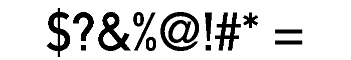 Ff Din Paneuropean Regular Font OTHER CHARS