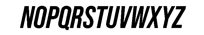 Ff Din Paneuropean Semibold Italic Font UPPERCASE