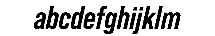 Ff Din Paneuropean Semibold Italic FONT