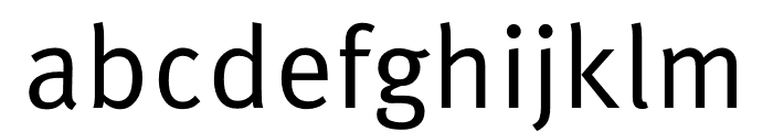 FF Meta Variable Font LOWERCASE
