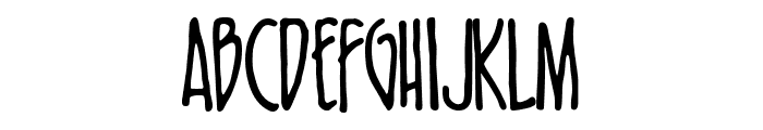 FF-Nosebleed Normal Font UPPERCASE