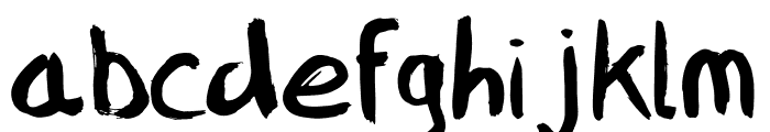 FFAD Matro Regular Font LOWERCASE
