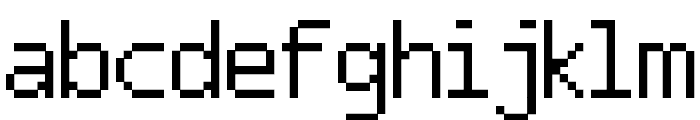 FFF Agent Condensed Font LOWERCASE
