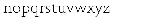 FF Absara Thin Font LOWERCASE