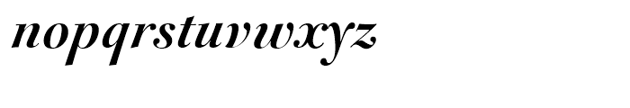 FF Acanthus Bold Italic Font LOWERCASE