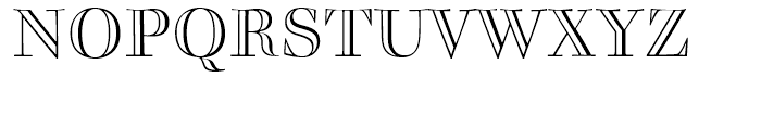 FF Acanthus Open Regular Font UPPERCASE