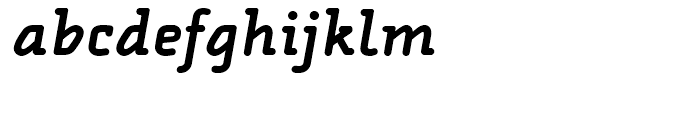 FF Alega Serif Bold Italic Font LOWERCASE