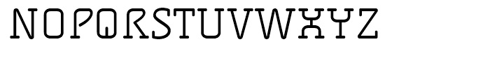 FF Alega Serif Light Font UPPERCASE