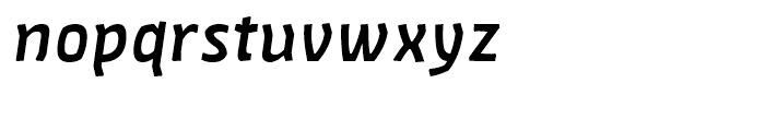 FF Amman Sans Medium Italic Font LOWERCASE
