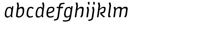 FF Amman Sans Regular Italic Font LOWERCASE