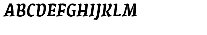 FF Amman Serif Medium Italic Font UPPERCASE