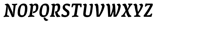 FF Amman Serif Medium Italic Font UPPERCASE