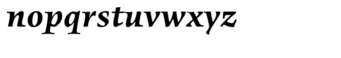 FF Angkoon Bold Italic Font LOWERCASE