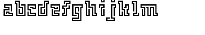 FF Archian Labirintus Regular Font LOWERCASE