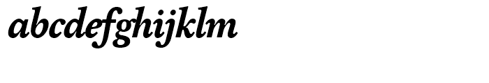 FF Atma Serif Black Italic Font LOWERCASE