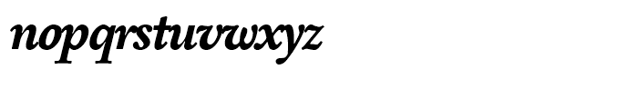 FF Atma Serif Black Italic Font LOWERCASE