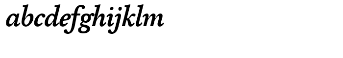 FF Atma Serif Bold Italic Font LOWERCASE