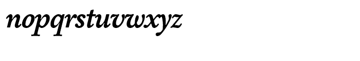 FF Atma Serif Bold Italic Font LOWERCASE