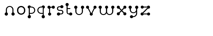 FF Atomium Thin Font LOWERCASE