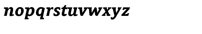 FF Avance Bold Italic Font LOWERCASE